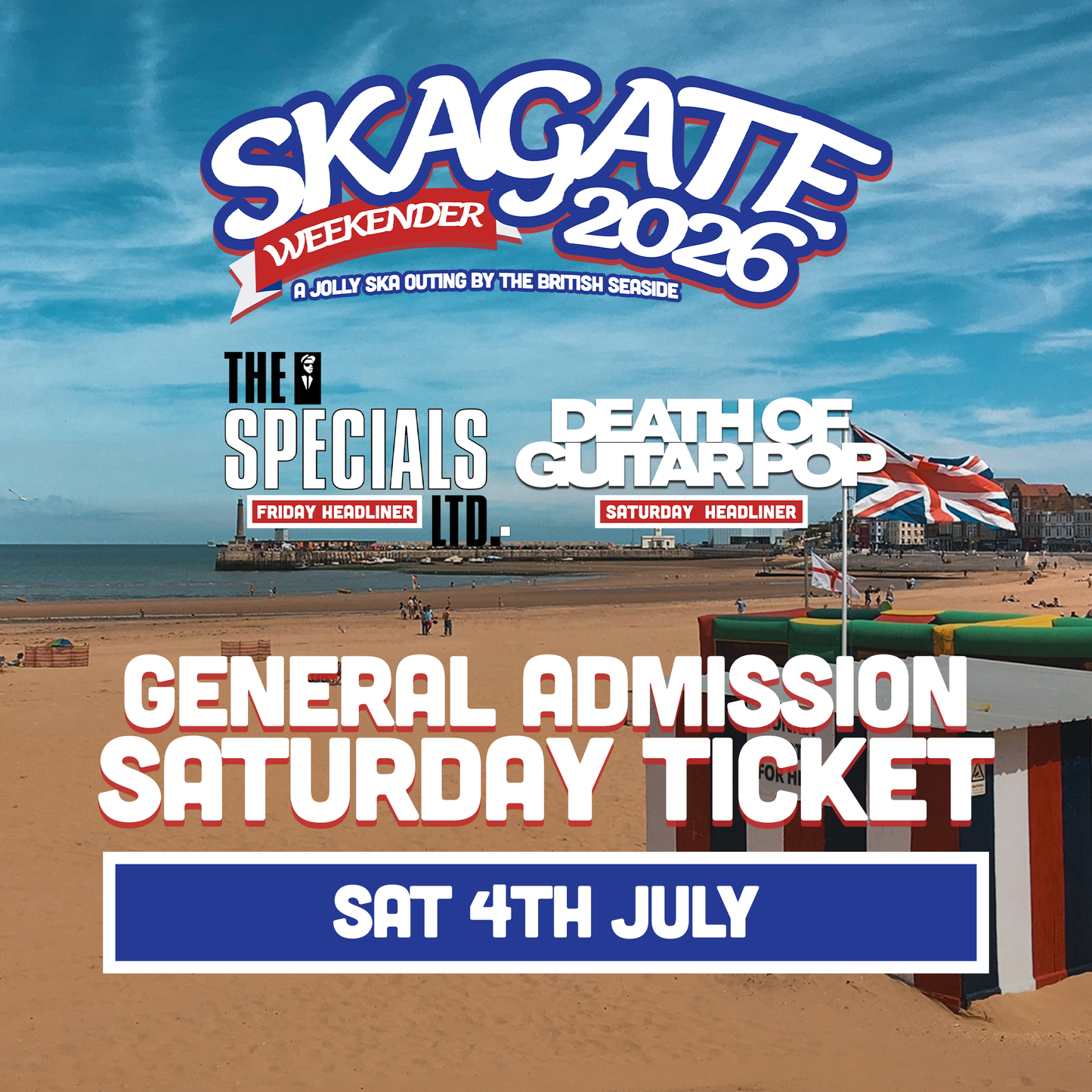 SKAGATE WEEKENDER 2026 - SATURDAY TICKET - 3rd JULY '26