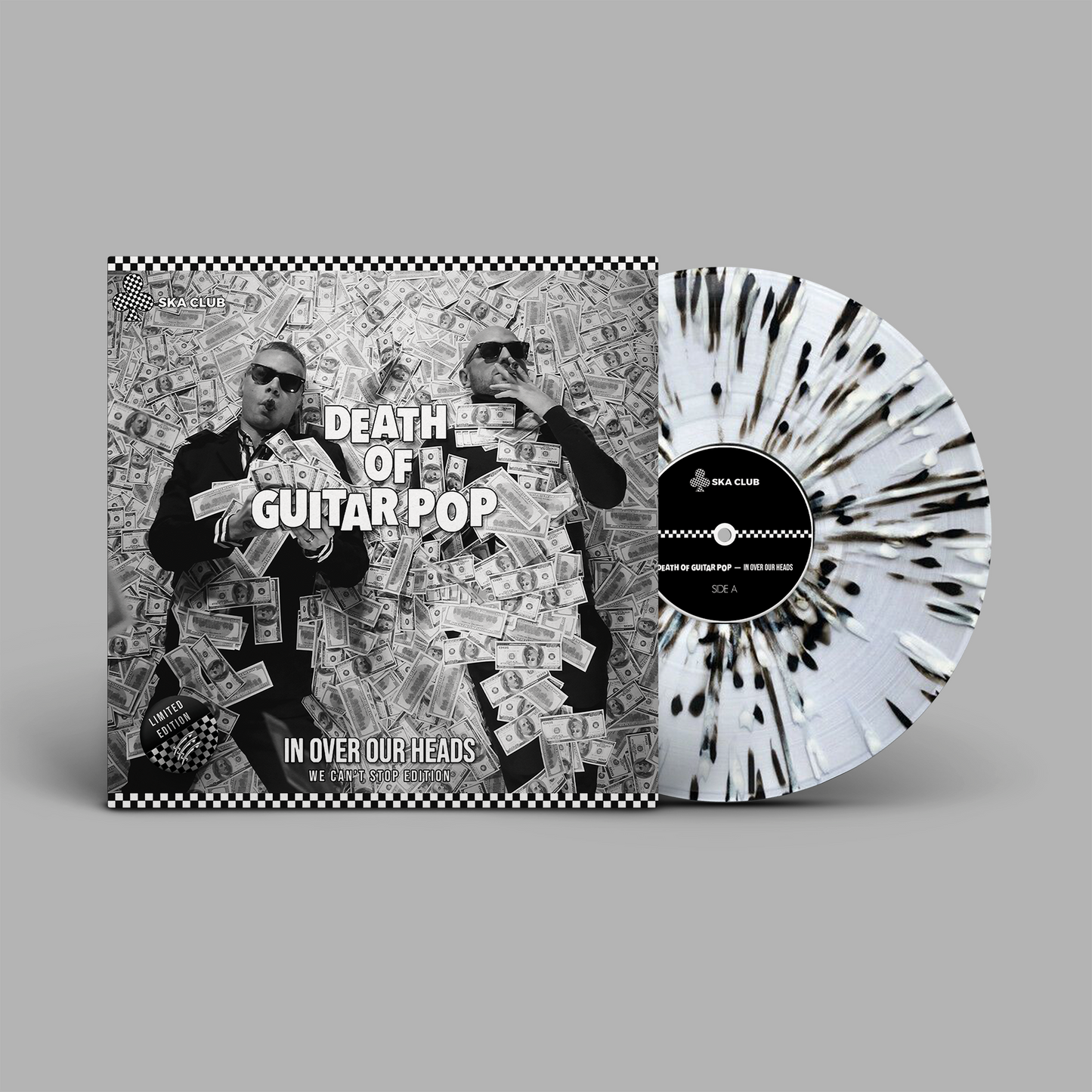 IN OVER OUR HEADS 'WE CAN'T STOP' LIMITED EDITION VINYL ALBUM (SIGNED BY THE BAND) - ONLY 200 AVAILABLE