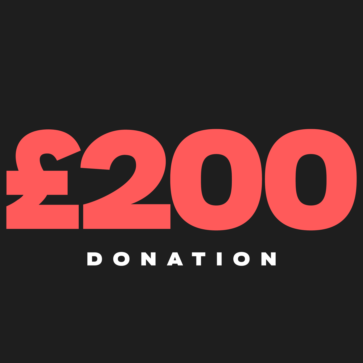 £200 TOUR VAN DONATION