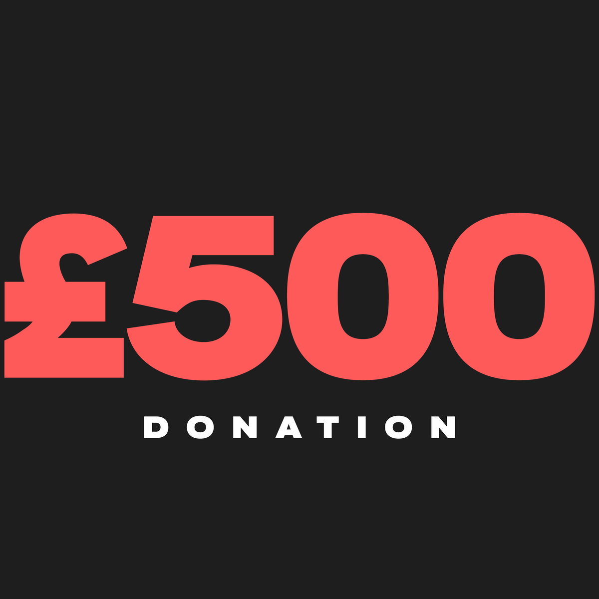 £500 TOUR VAN DONATION