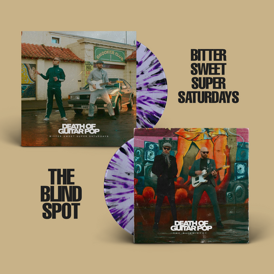 LIMITED EDITION BITTER SWEET SUPER SATURDAYS/THE BLIND SPOT DOUBLE A SIDE 7" VINYL SINGLE (SIGNED BY THE BAND) - ONLY 250 AVAILABLE