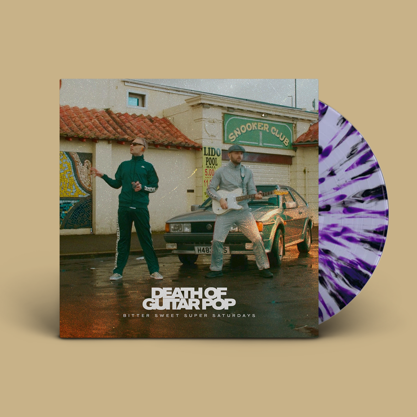 LIMITED EDITION BITTER SWEET SUPER SATURDAYS/THE BLIND SPOT DOUBLE A SIDE 7" VINYL SINGLE (SIGNED BY THE BAND) - ONLY 250 AVAILABLE