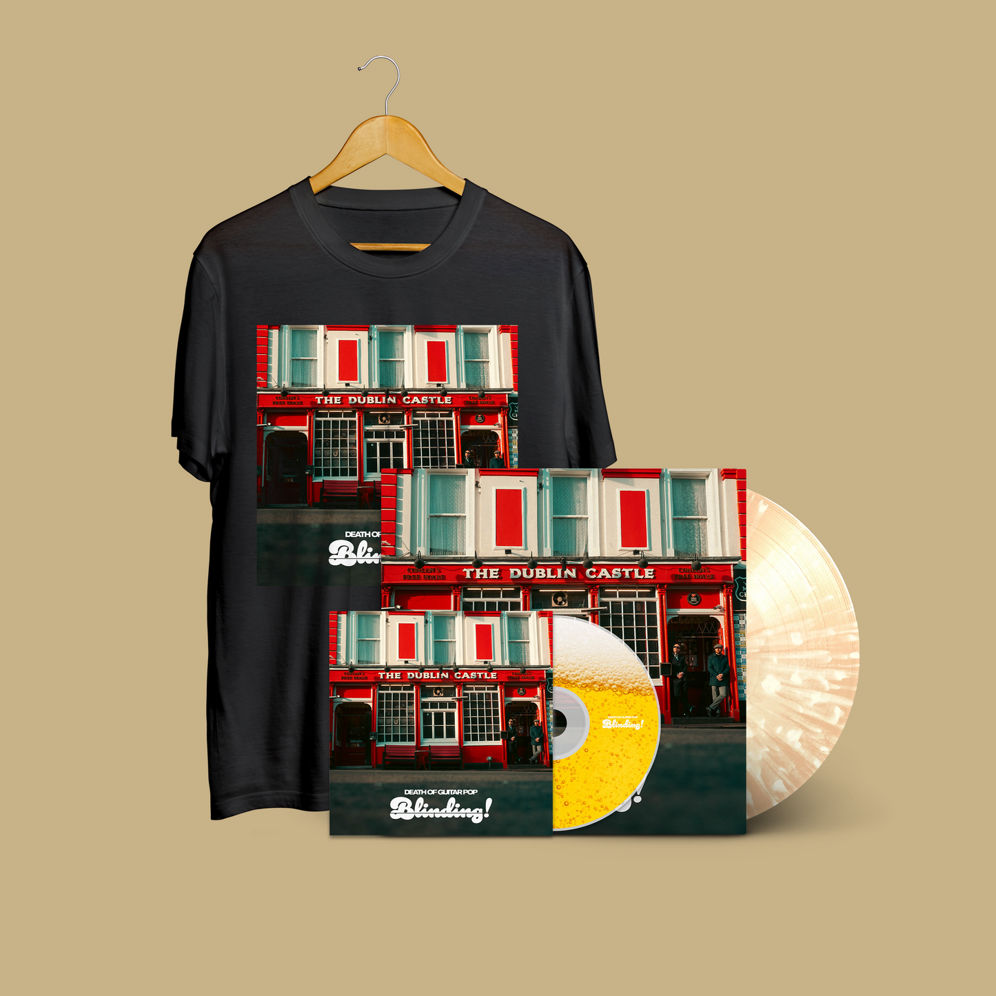 DOGP DUBLIN CASTLE T-SHIRT + VINYL + CD BUNDLE