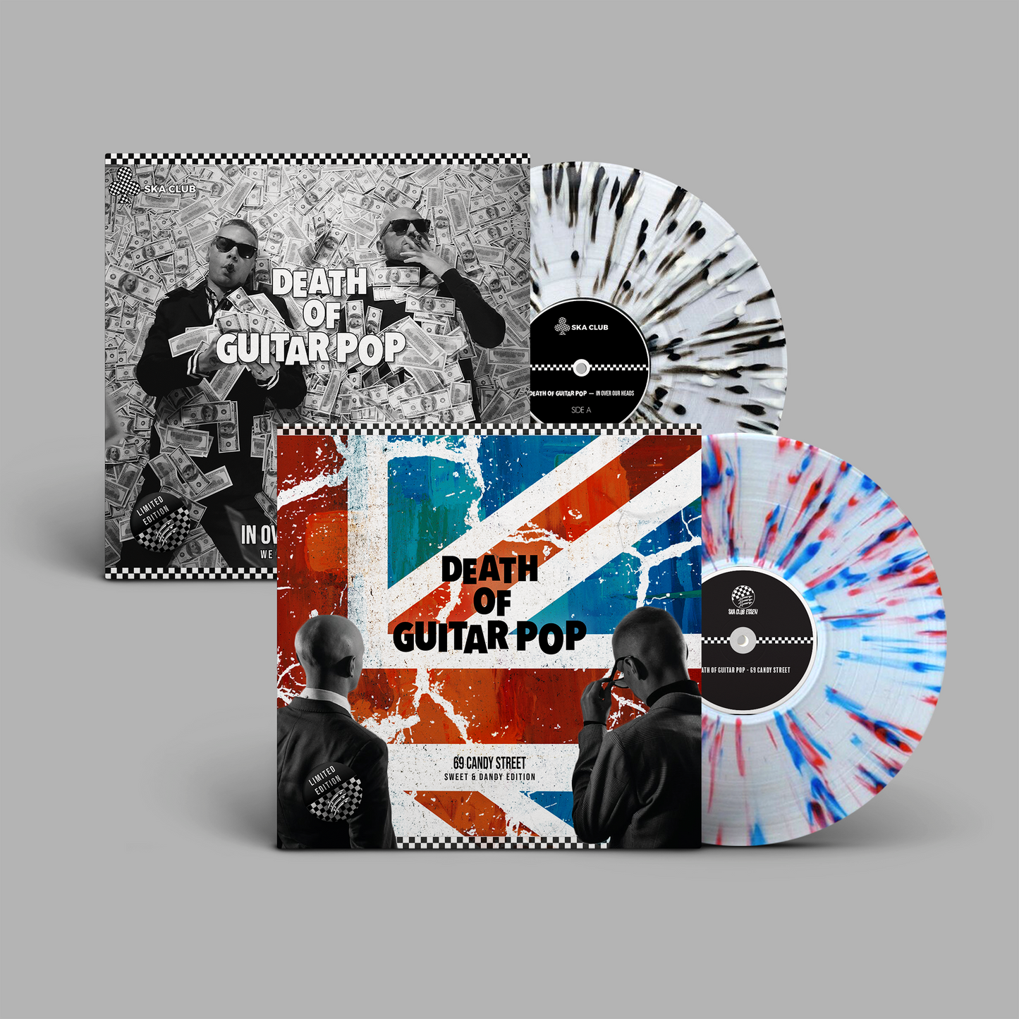 69 CANDY STREET 'SWEET & DANDY' LIMITED EDITION & IN OVER OUR HEADS 'WE CAN'T STOP' LIMITED EDITION VINYL BUNDLE (SIGNED BY THE BAND) - ONLY 200 AVAILABLE