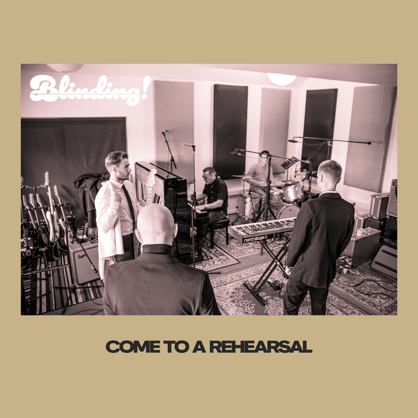 BLINDING! COME TO A REHEARSAL [CROWDFUND PERK]