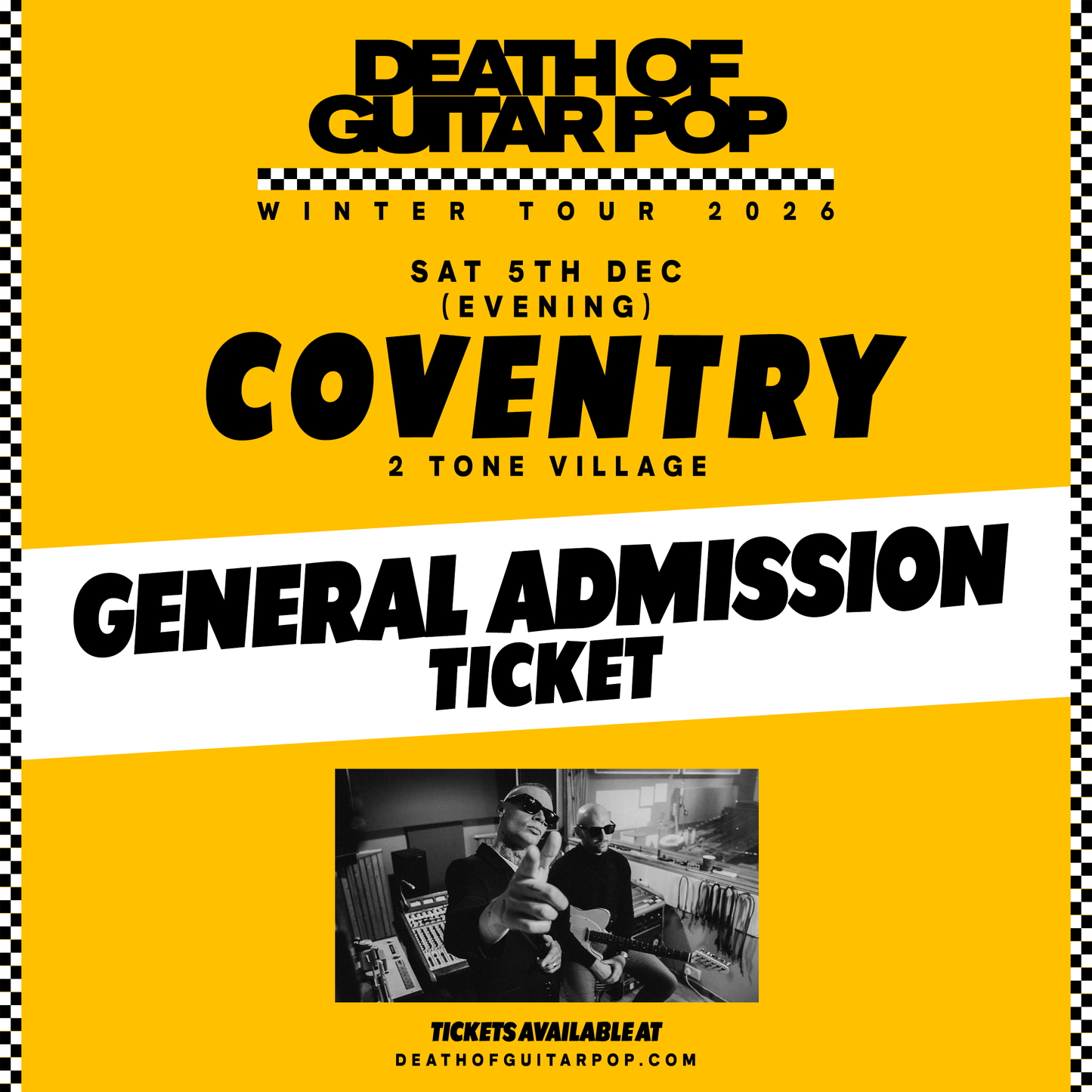 COVENTRY (EVENING) - 5/12/26 - 2 TONE VILLAGE - GENERAL ADMISSION