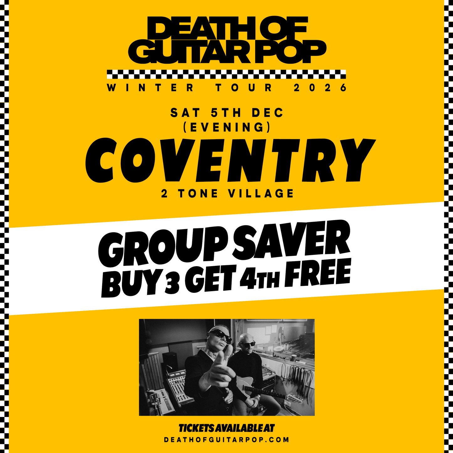 COVENTRY (EVENING) - 5/12/26 - 2 TONE VILLAGE - GROUPSAVER BUY 3 GET 4th FREE
