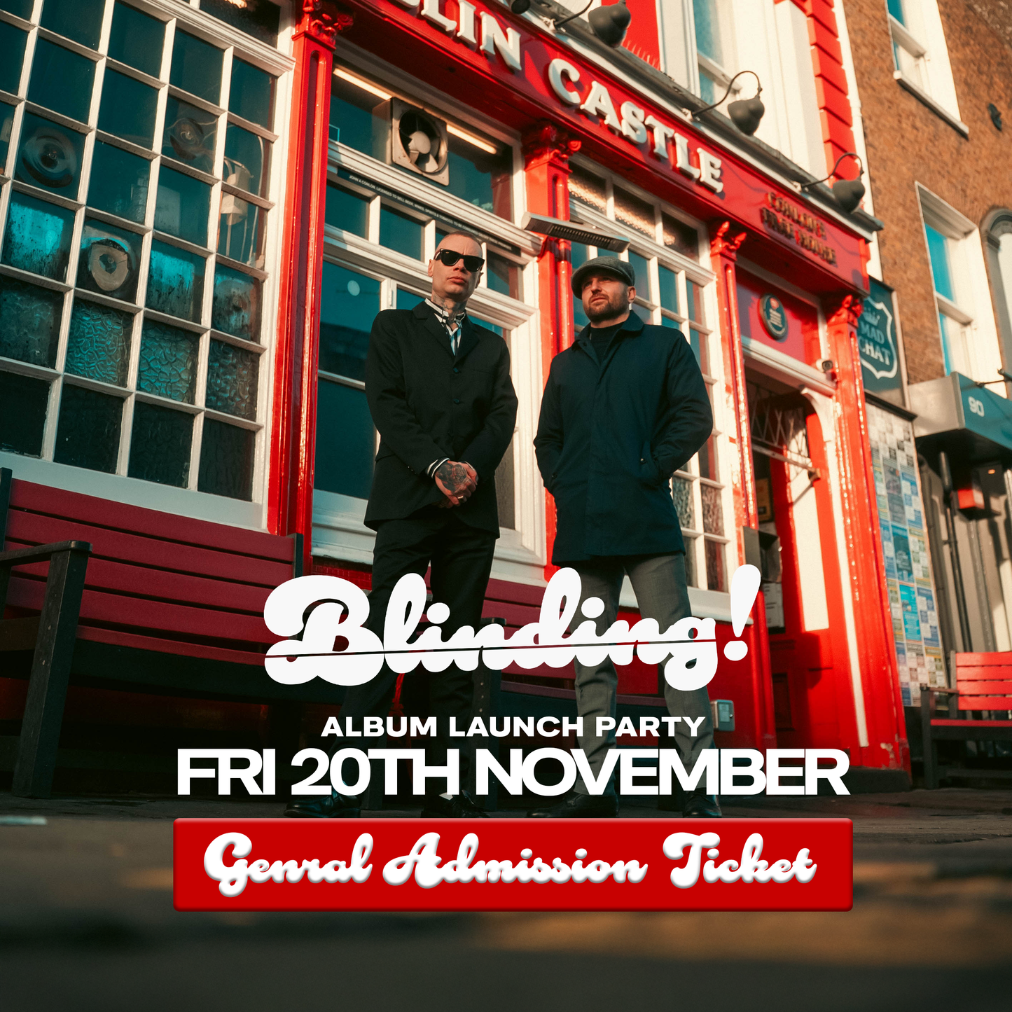 BLINDING! ALBUM LAUNCH PARTY - GENERAL ADMISSION TICKET