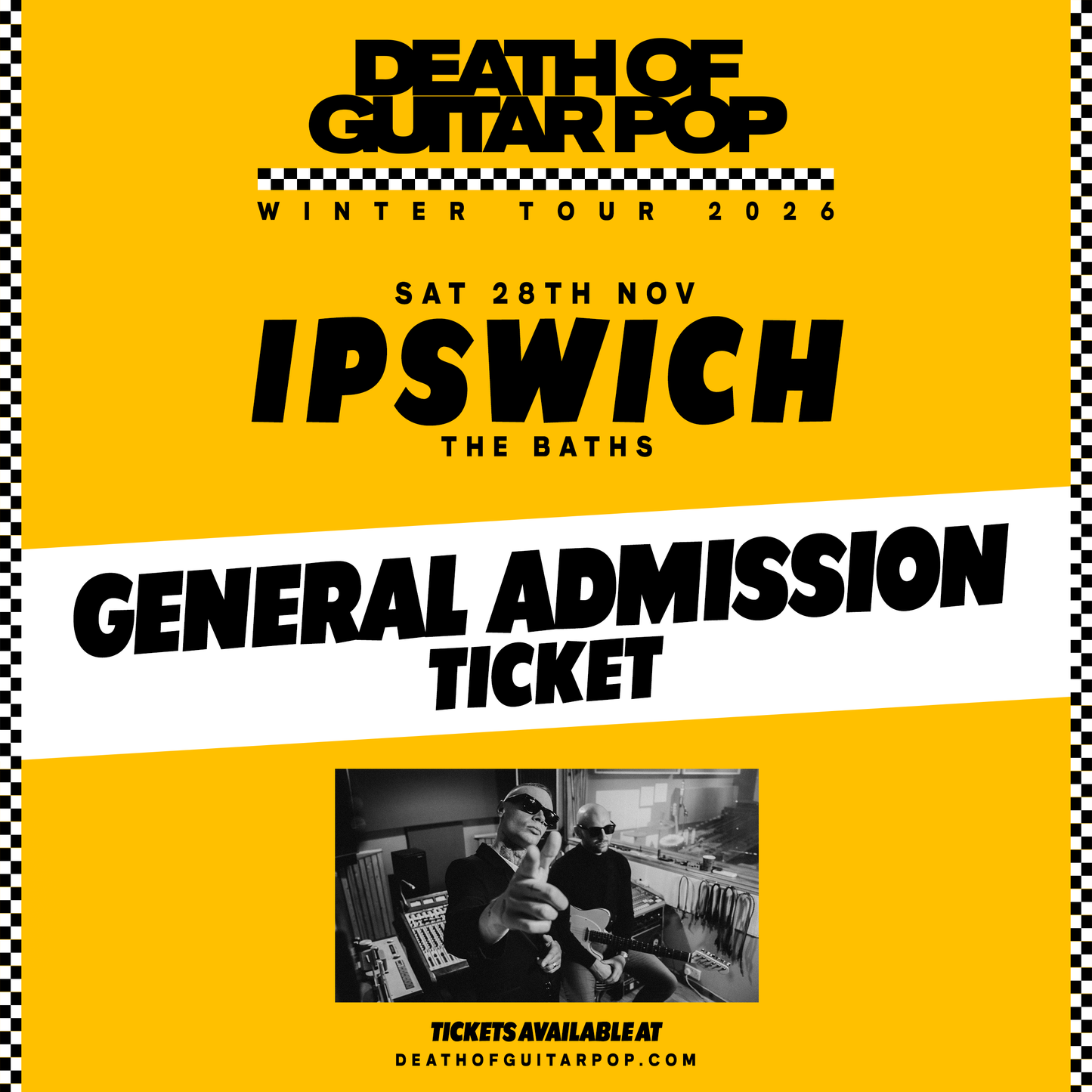 IPSWICH - 28/11/26 - THE BATHS - GENERAL ADMISSION