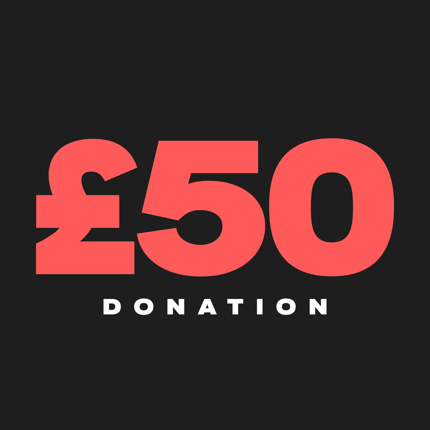 £50 TOUR VAN DONATION
