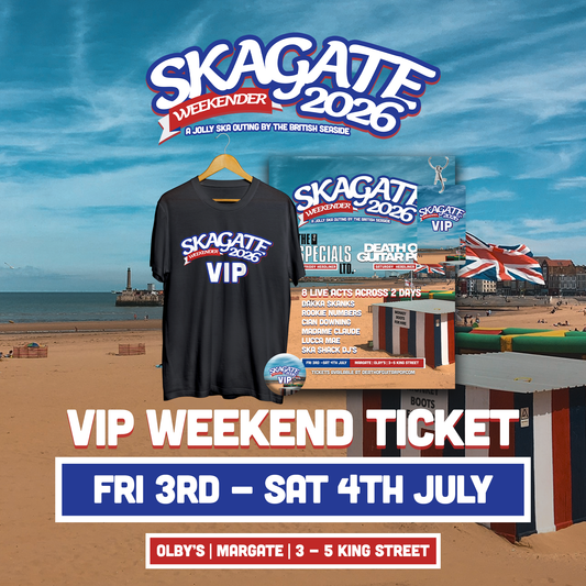 SKAGATE WEEKENDER 2026 - VIP WEEKEND TICKET - 3rd & 4th JULY '26
