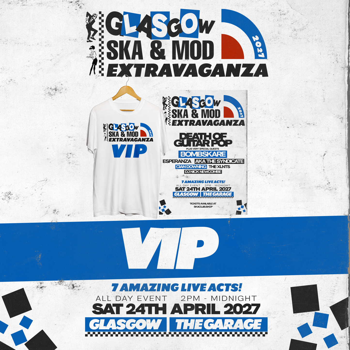 GLASGOW SKA & MOD EXTRAVAGANZA 2027 - VIP
