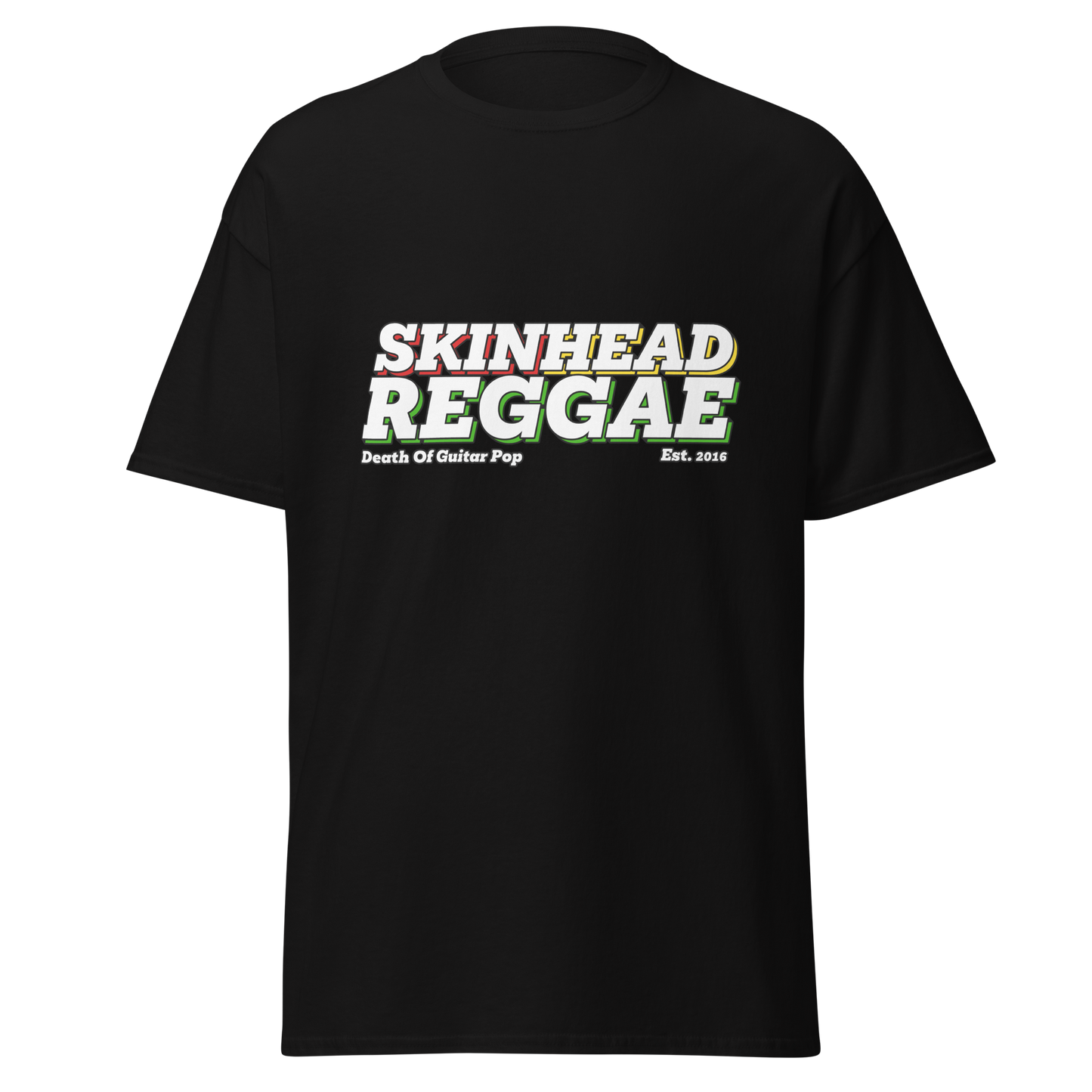Unisex Black Skinhead Reggae Tee